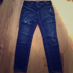 Silver SUKI distressed jeans size 31/31